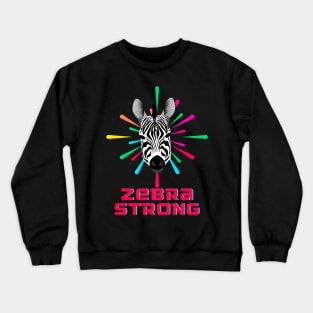 Zebra Strong Crewneck Sweatshirt